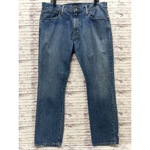Polo Ralph Lauren Hampton Relaxed Straight Medium Wash Denim Jeans Men's 36x32
